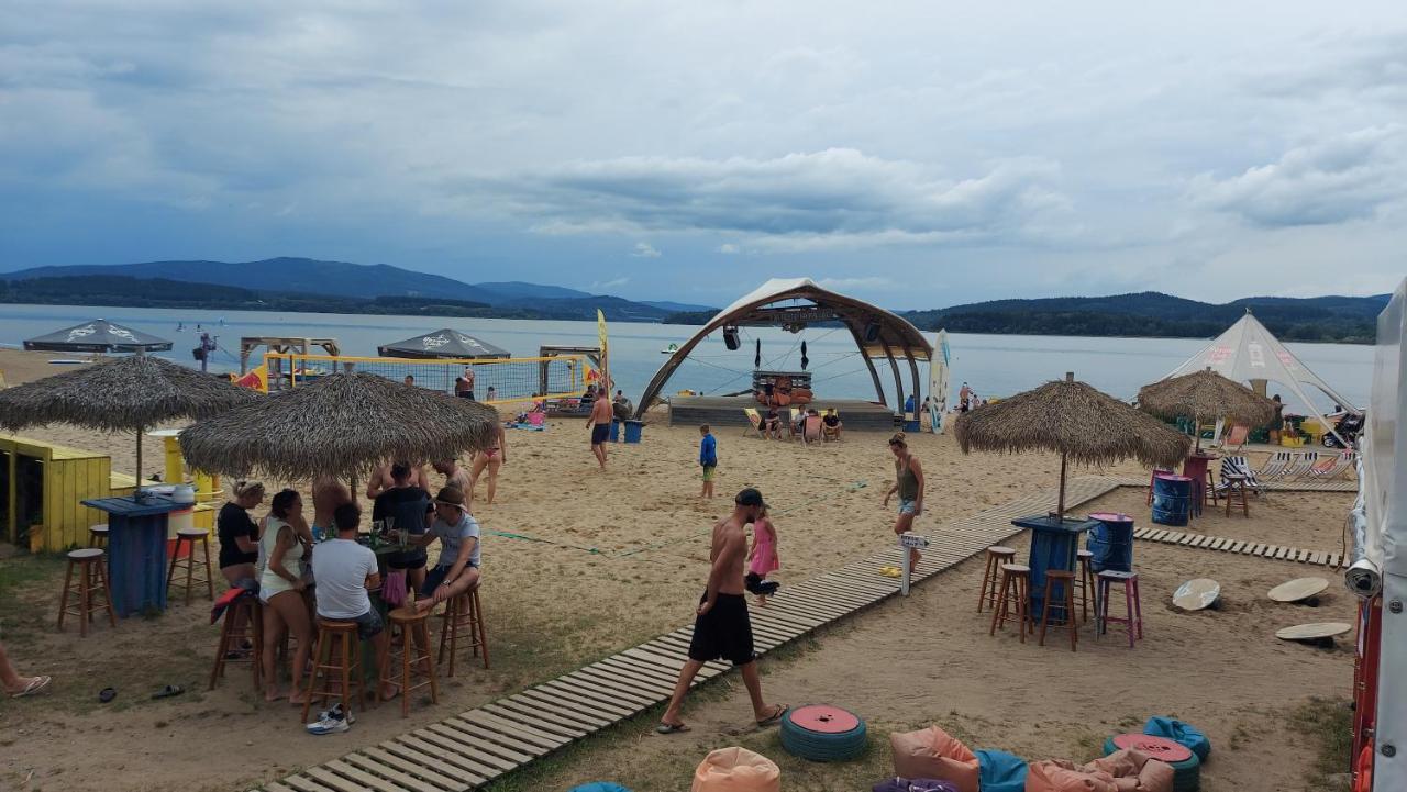 Lipno Apartments Bergmax, Ski Areal Lipno 16Min Dojezd - Resort Male Lipno S Terasou A Zahradkou, Parking Free Cerna v Posumavi Bagian luar foto