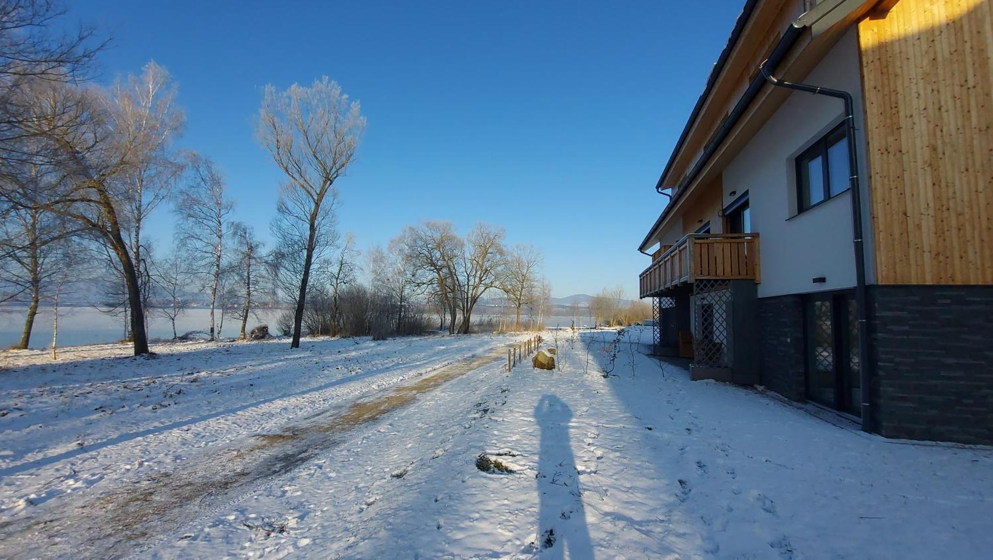Lipno Apartments Bergmax, Ski Areal Lipno 16Min Dojezd - Resort Male Lipno S Terasou A Zahradkou, Parking Free Cerna v Posumavi Bagian luar foto