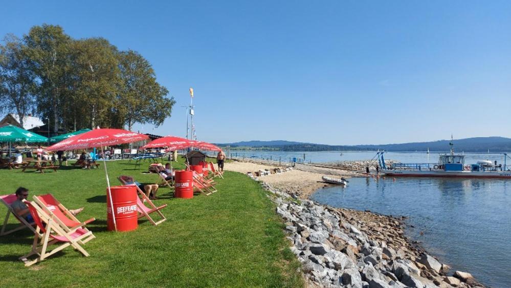 Lipno Apartments Bergmax, Ski Areal Lipno 16Min Dojezd - Resort Male Lipno S Terasou A Zahradkou, Parking Free Cerna v Posumavi Bagian luar foto