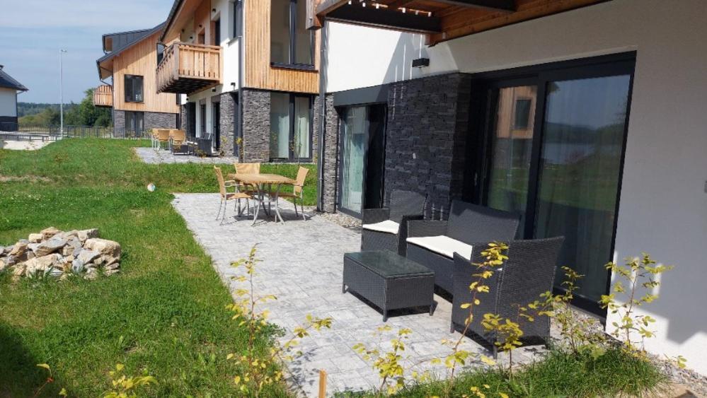 Lipno Apartments Bergmax, Ski Areal Lipno 16Min Dojezd - Resort Male Lipno S Terasou A Zahradkou, Parking Free Cerna v Posumavi Bagian luar foto
